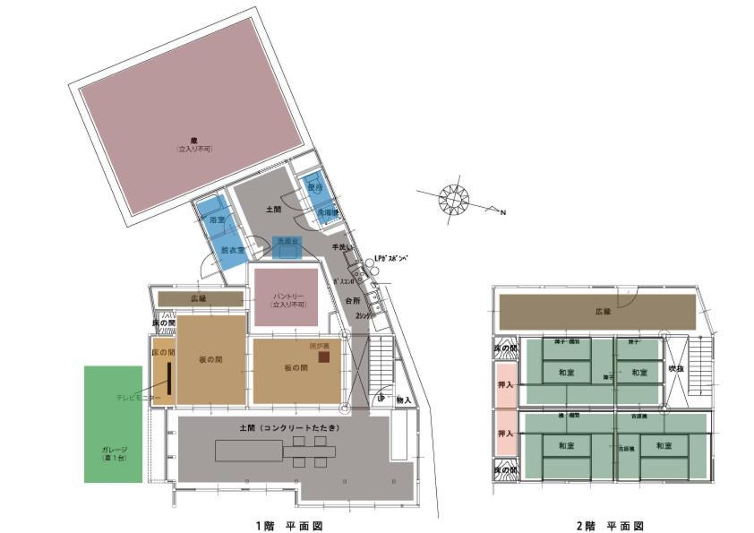 囲炉裏町家guesthouse Fujita 一棟貸切 Villa 無料駐車場 Hakusan Extérieur photo